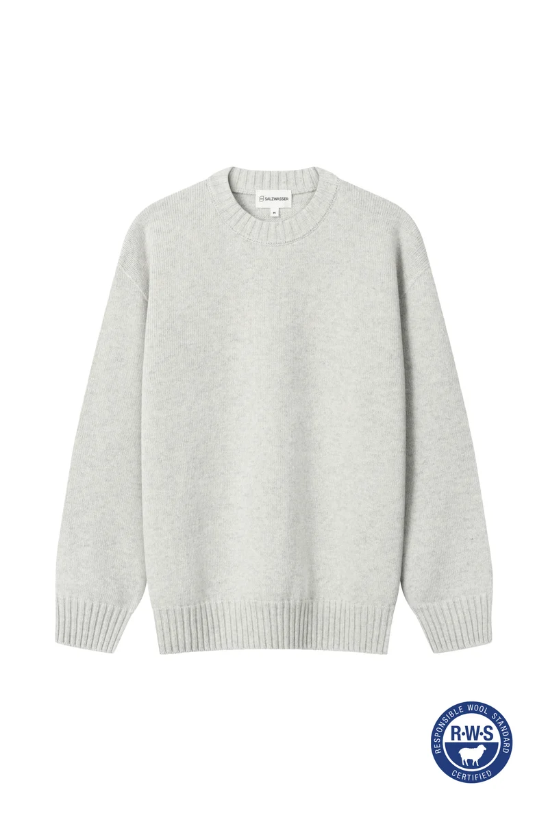 Wollpullover Toni Grau-meliert
