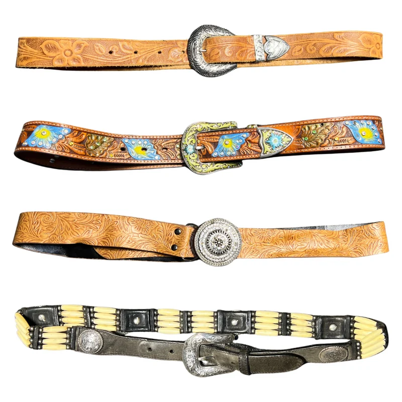 50x VINTAGE Y2K BELTS
