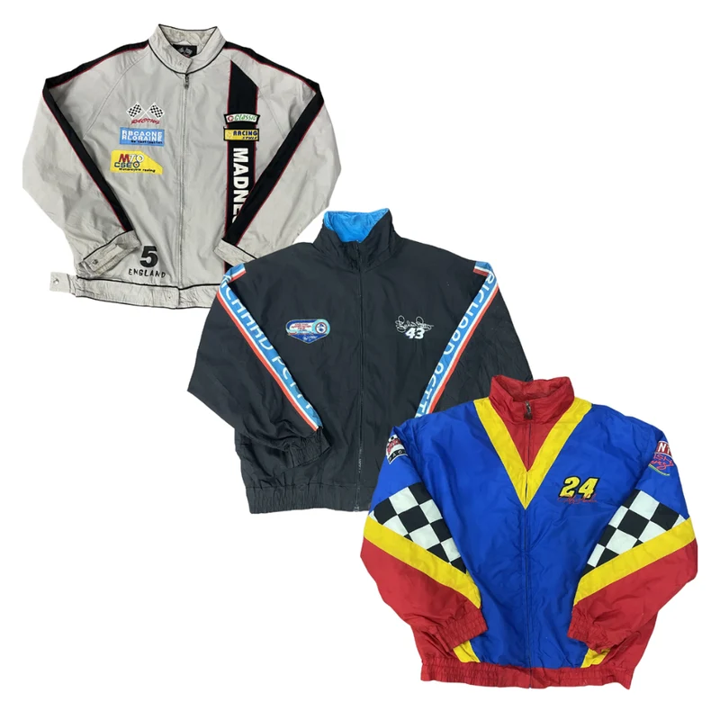 25x NASCAR LIGHTWEIGHT JACKETS
