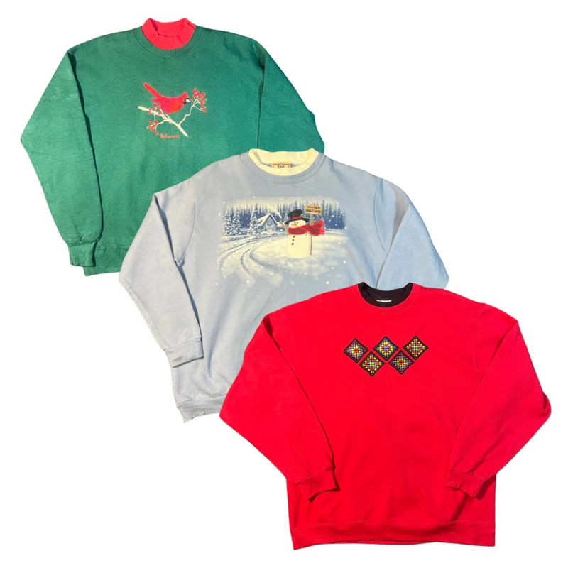 50x VINTAGE DOUBLE COLLAR SWEATSHIRTS