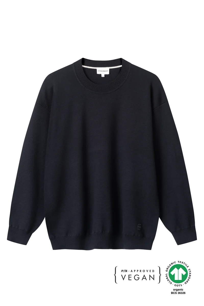 Full Milano Strickpullover Luca Dunkelblau