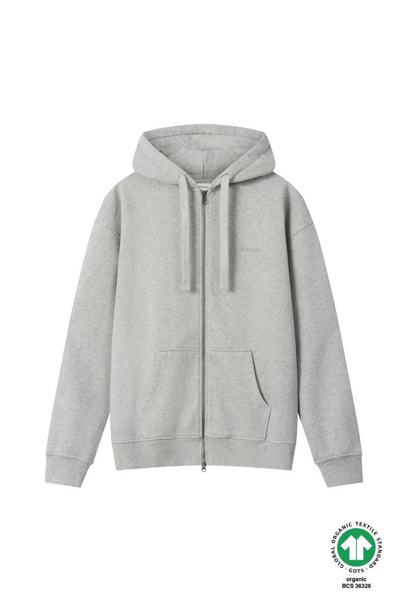 Zip-Hoodie Thy Hellgrau