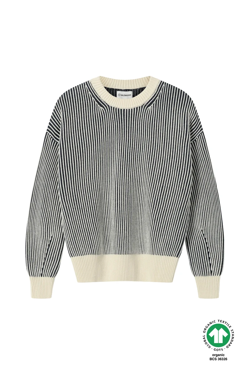 Strickpullover Hella Navy Striped
