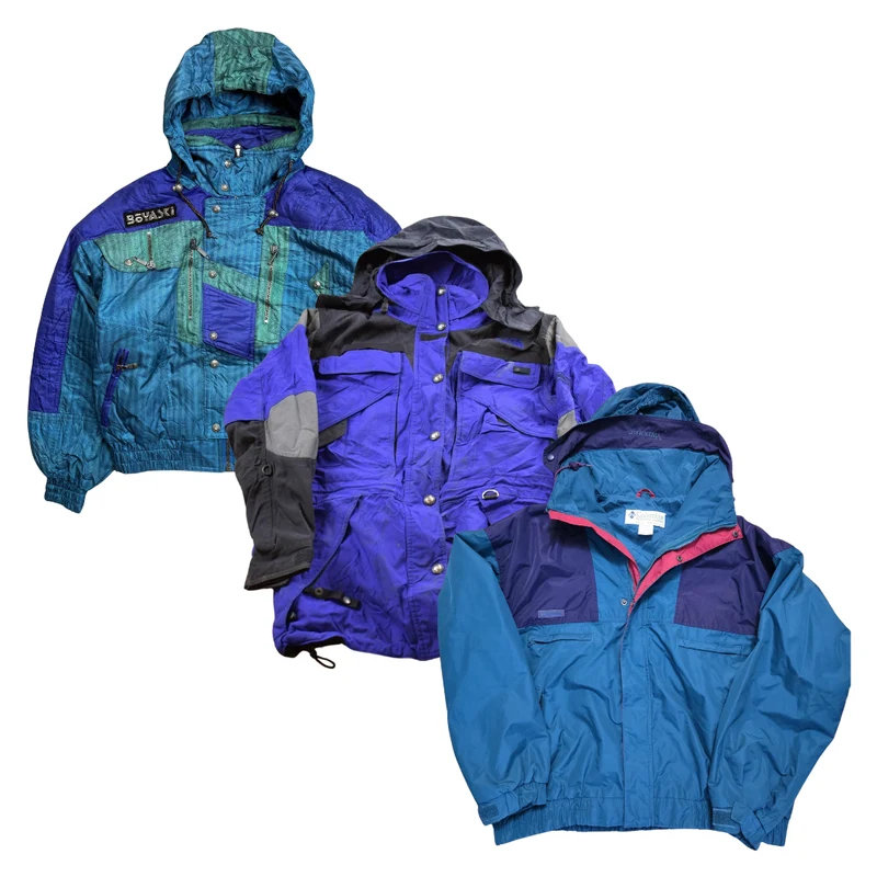 100x NYLON SKI HOODED JACKETS