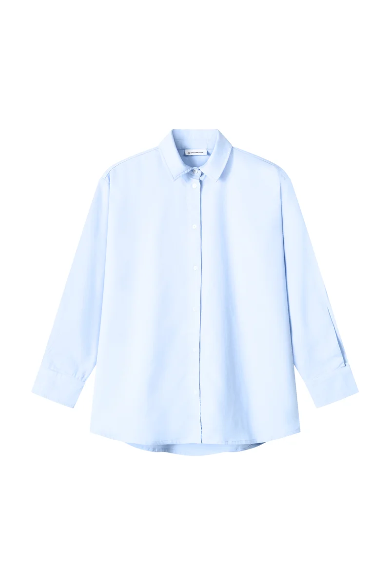 Leinen-Mix Hemd Brisa Hellblau