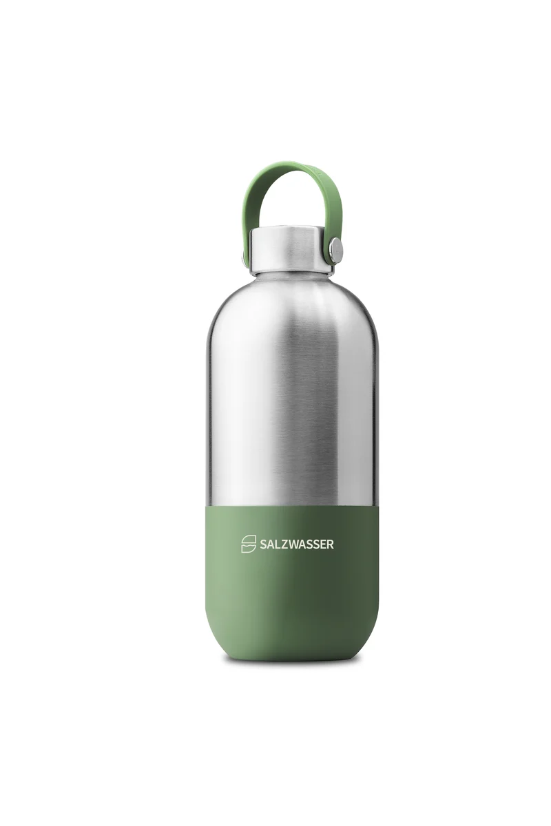 Edelstahl Trinkflasche 1000 ml Grün