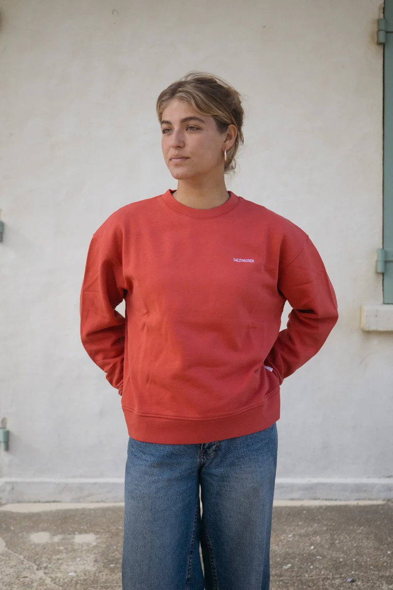 Sweater Fonte Korallenrot