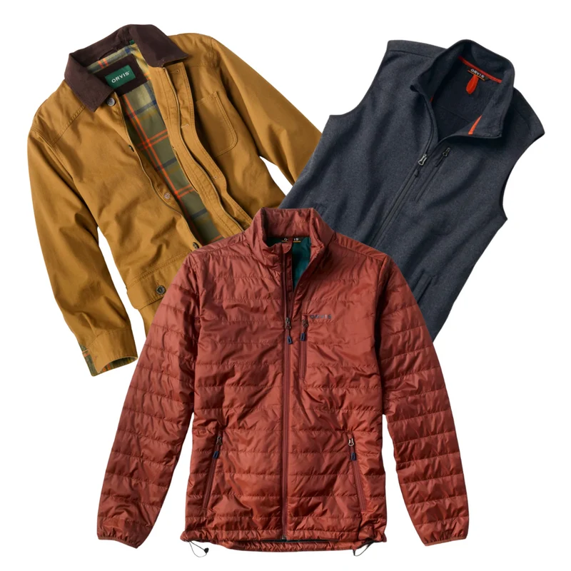 50x ORVIS FLEECE/JACKET MIX