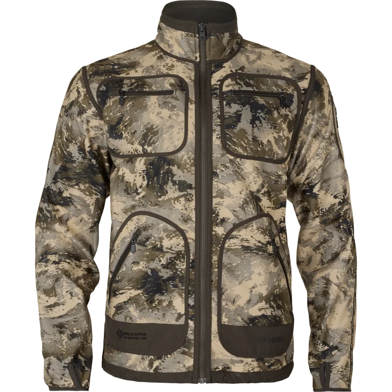 Härkila Kamko Mountain Reversible WSP Fleece Jacket, AXIS MSP Mountain/shadow brown
