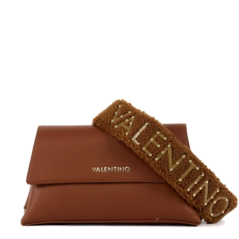 Valentino Bags Polar Cognackleurige Flap Tas VBSA6J09CUOIO