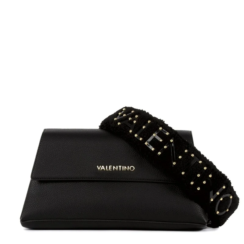 Valentino Bags Polar Zwarte Flap Tas VBSA6J09NERO