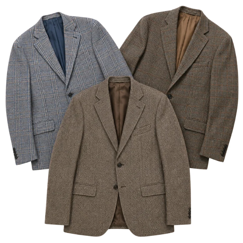 25x TWEED BLAZERS/COATS