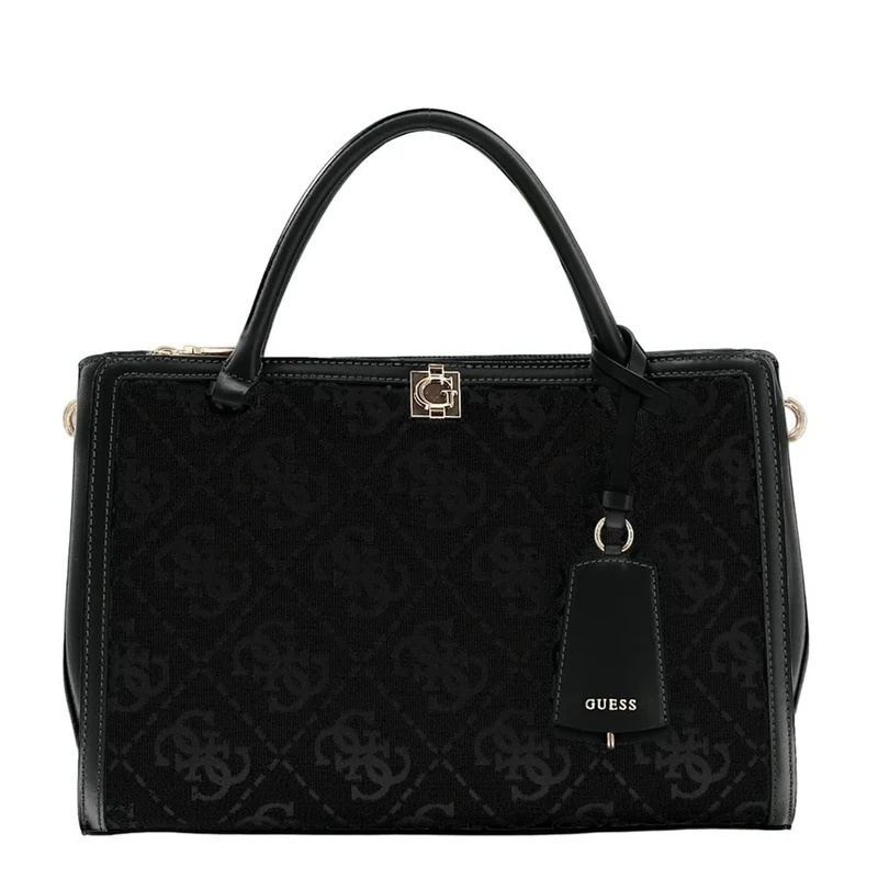 Guess Audrey Black Logo Handtas HWJG97-55070-BLO