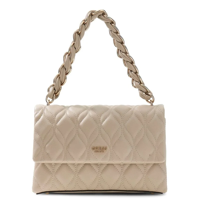 Guess Maxine Light Taupe Crossbody Tas HWQG97-33200-LTA