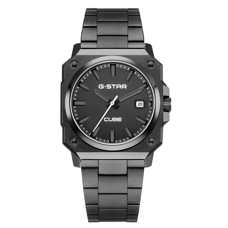 G-STAR Cube Zwart Herenhorloge GSW.508.06
