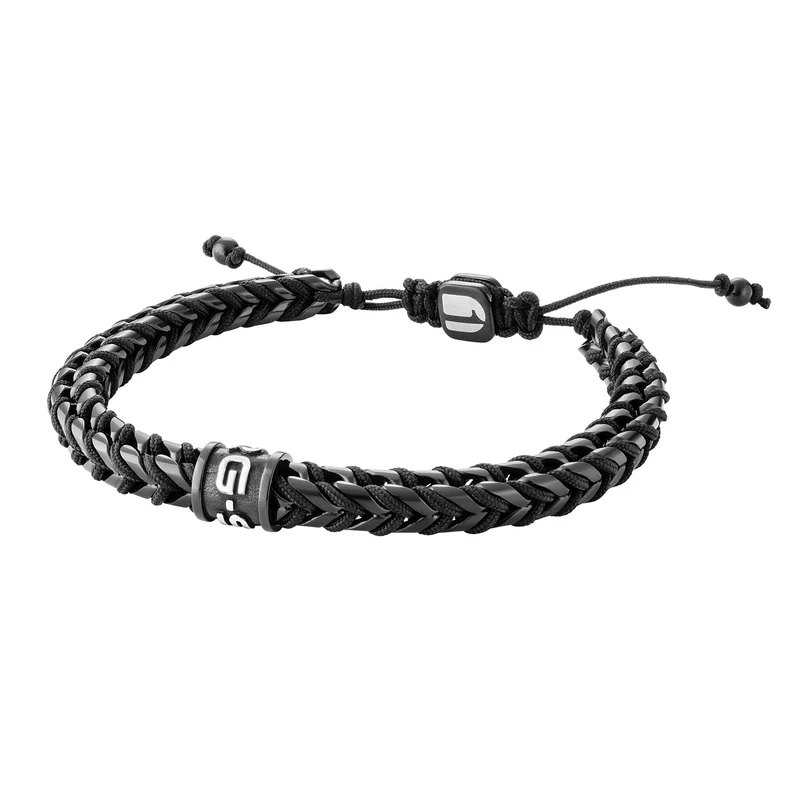 G-Star DualShield Zwarte Nylon Armband GSJ.108.02