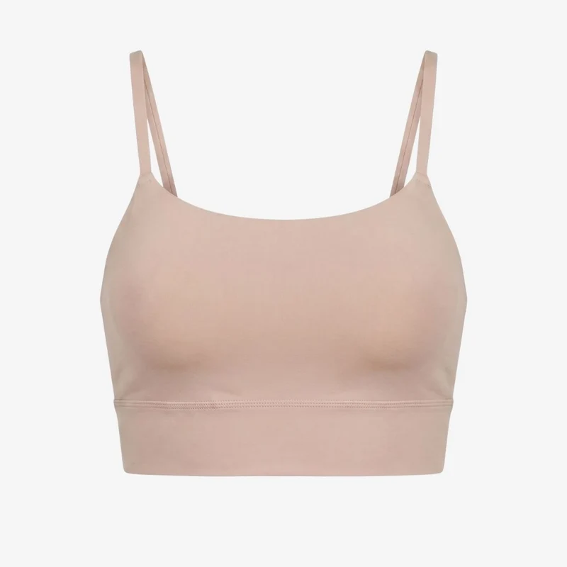 Microfiber Seamless Bralette | Beige