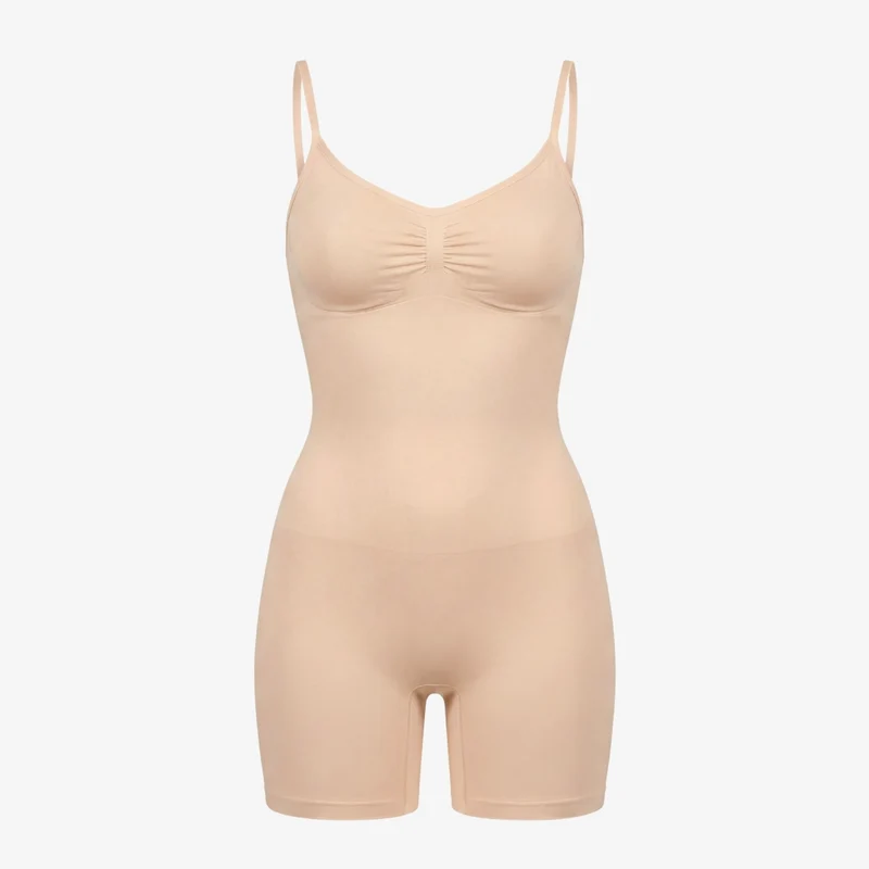 Shaping Bodysuit Shorts | Beige