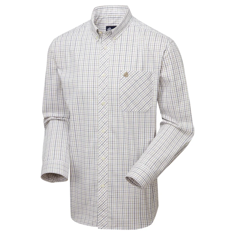 Shooterking Buckley Shirt, white/green
