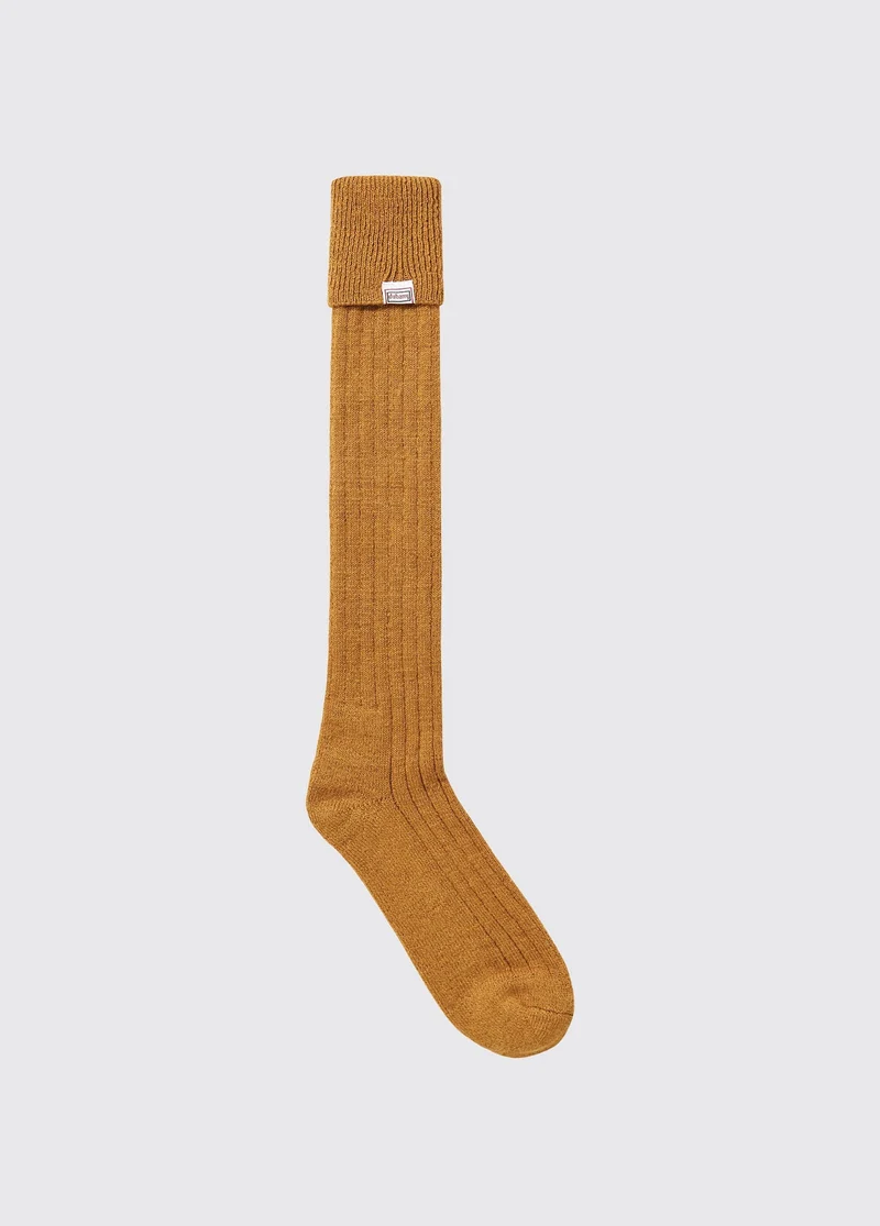 Dubarry Alpaca Socks, mustard