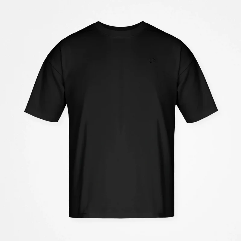 Oversized T-Shirt Herren | Schwarz