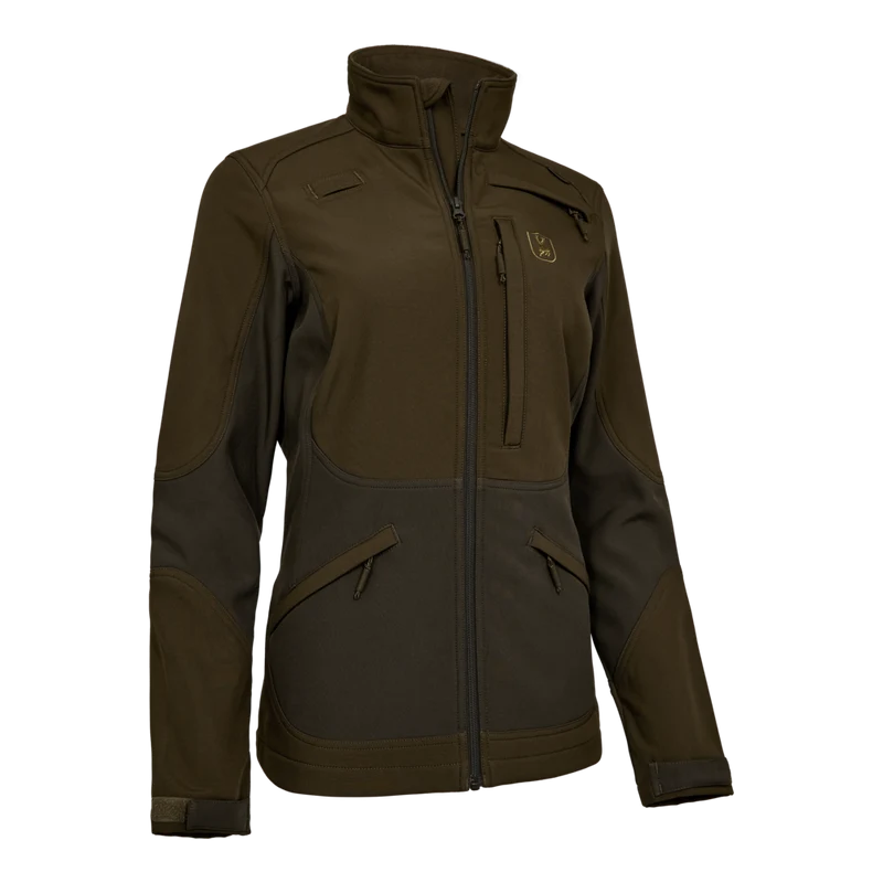 Deerhunter Lady Rogaland Softshell Jacket, fallen leaf