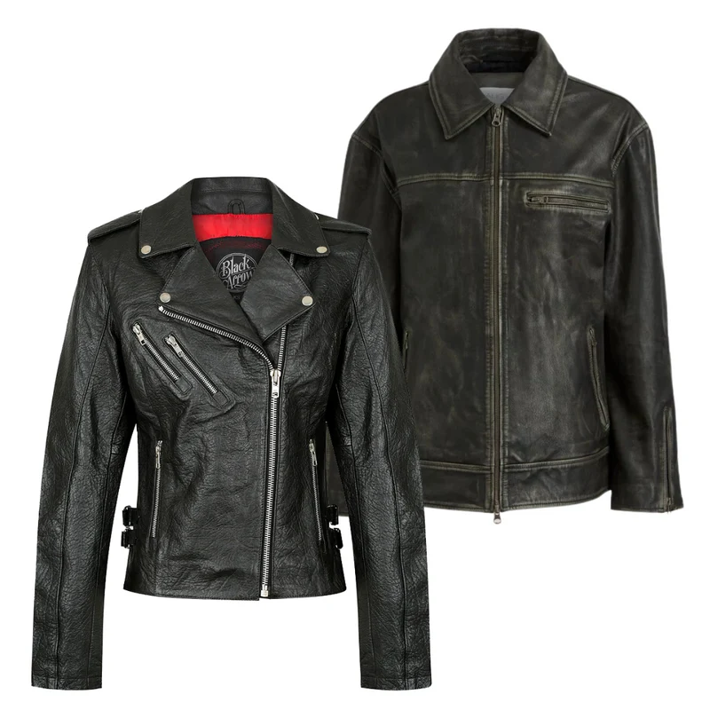 15x WOMEN'S LEATHER JACKETS