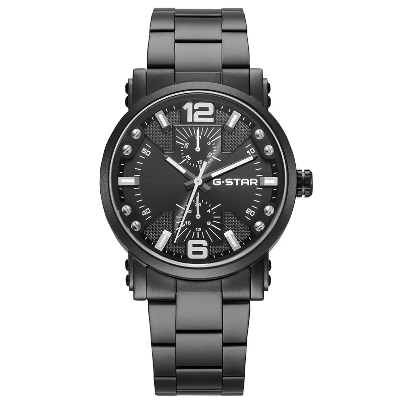 G-STAR Rovic Zwart Herenhorloge GSW.509.08