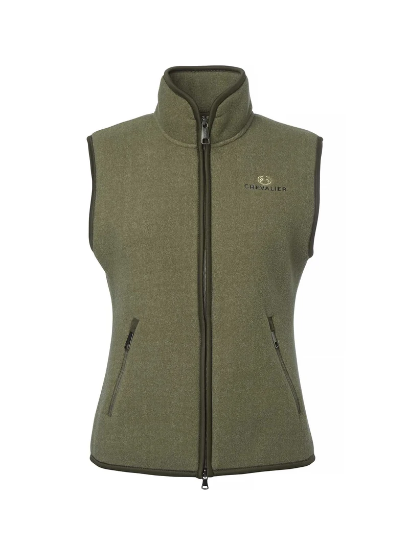Chevalier Mainstone Fleece Vest Women, khaki green