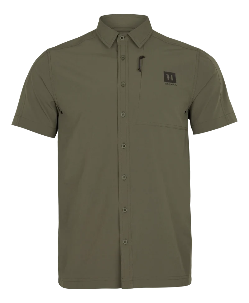 Härkila Trek S/S Shirt, grape leaf