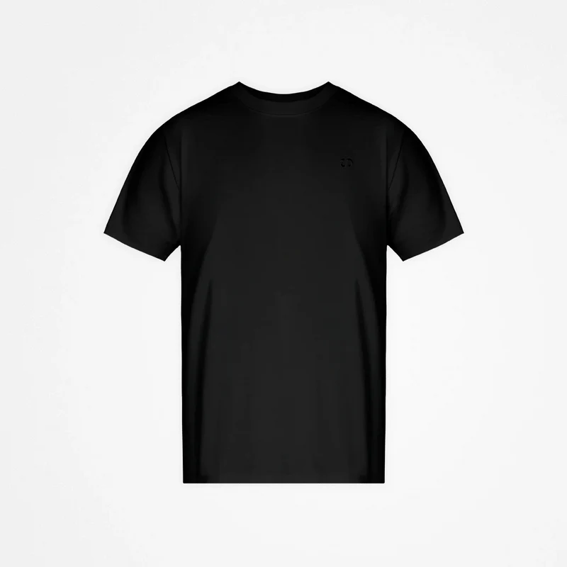 Basic T-Shirt Herren | Schwarz