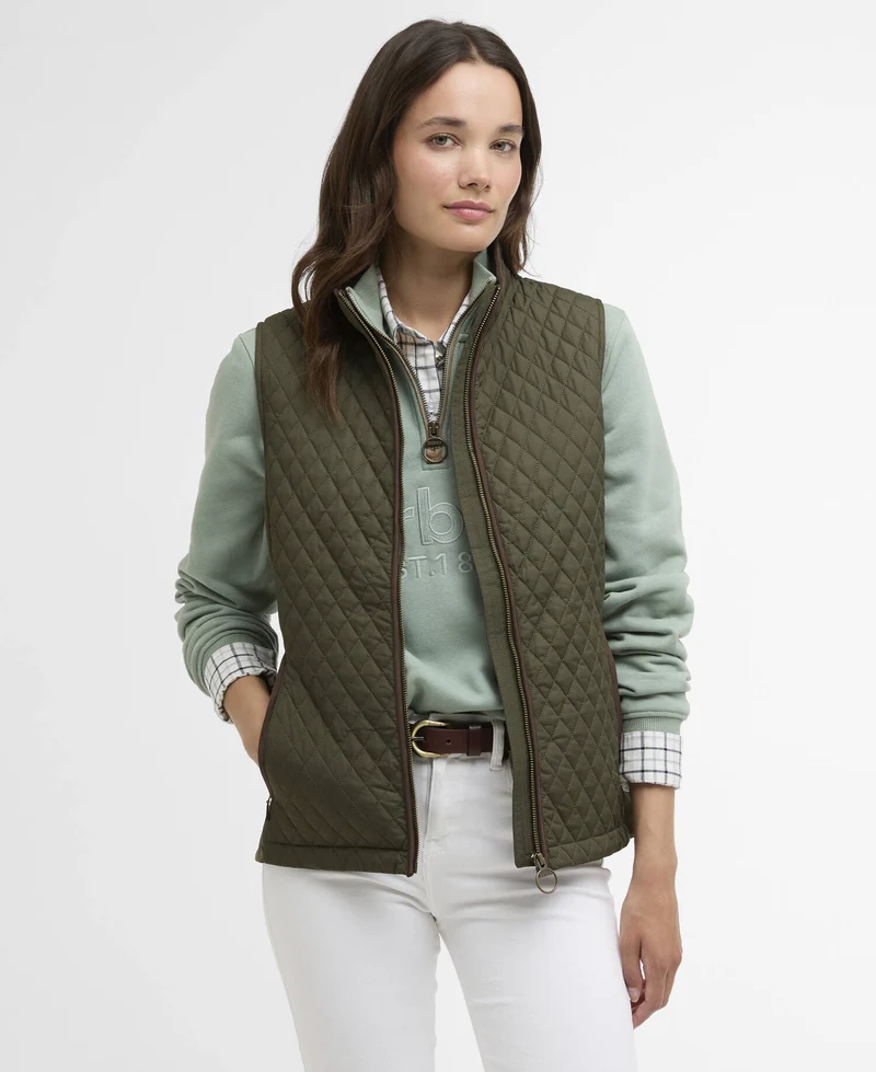 Barbour Basswood Gilet, olive
