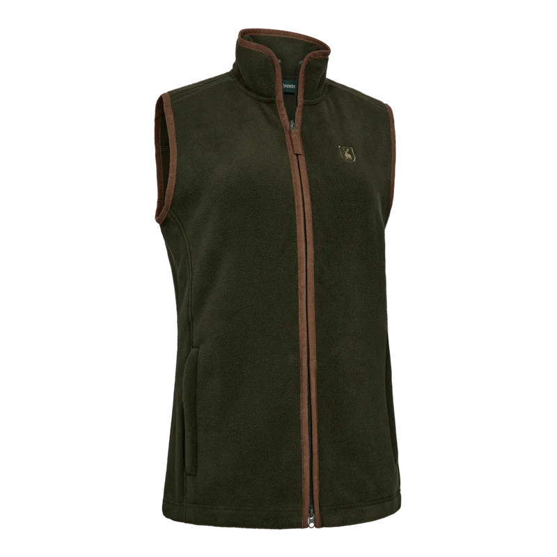 Deerhunter Lady Cumbria Fleece Waistcoat, forest ember