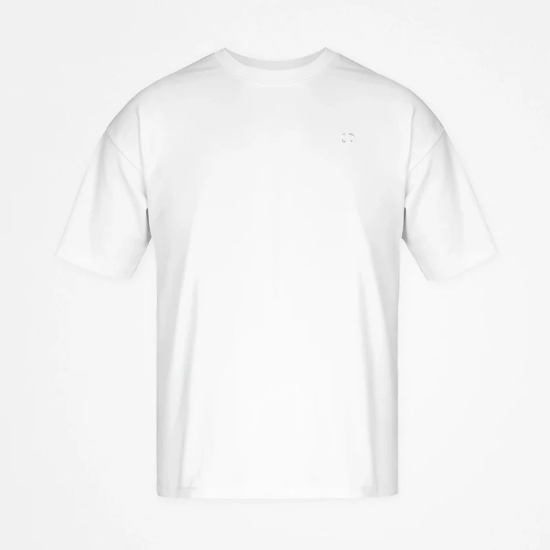 Oversized T-Shirt Herren | Weiß