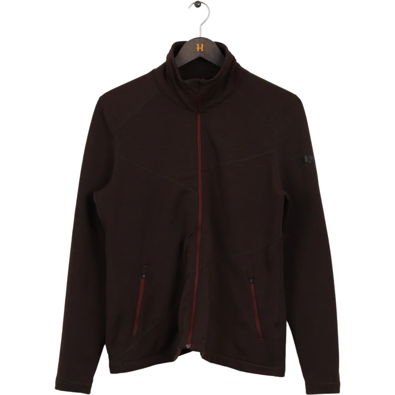 Härkila Disa Lady Full Zip Fleece, brown melange