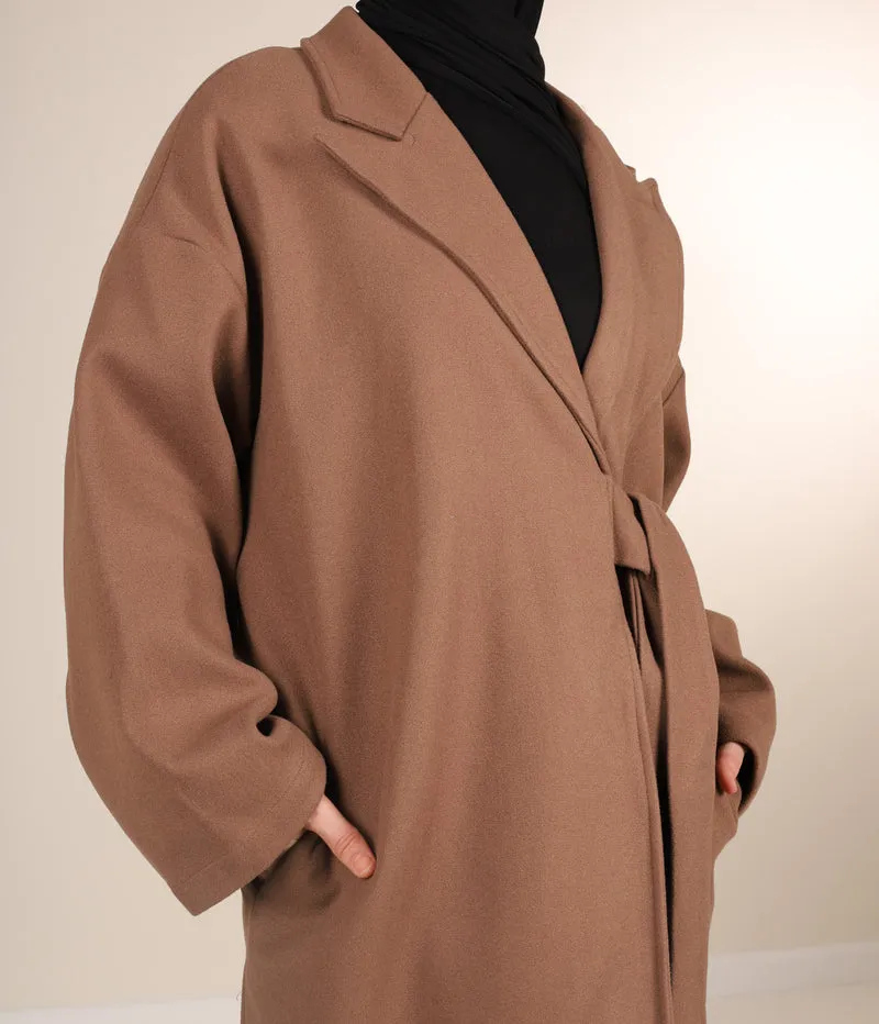 Coat Zeina - Brown