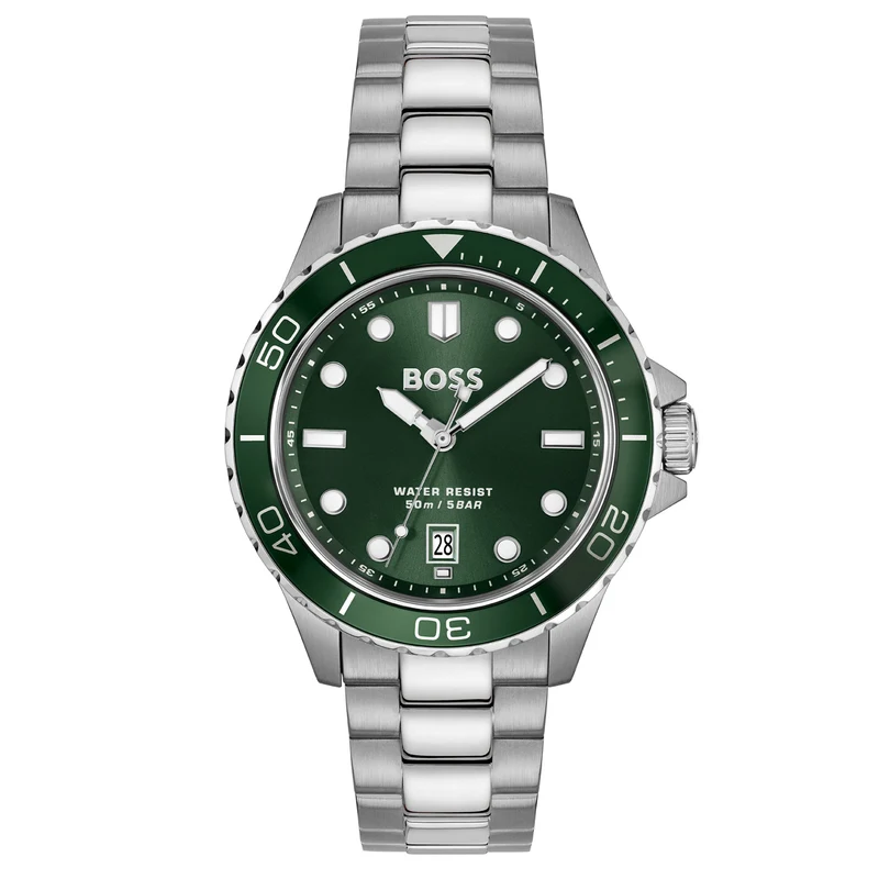Hugo Boss Troper Sport Silver Men's Watch HB1514294