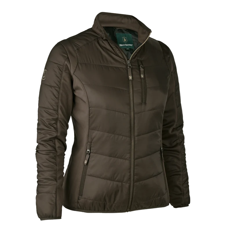 Deerhunter Lady Heat Padded Jacket, wood