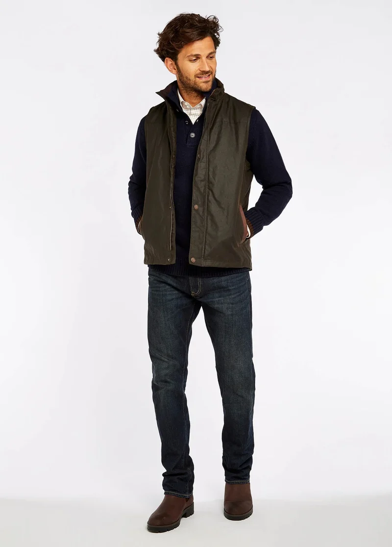 Dubarry Mayfly, primaloft wax bodywarmer, olive