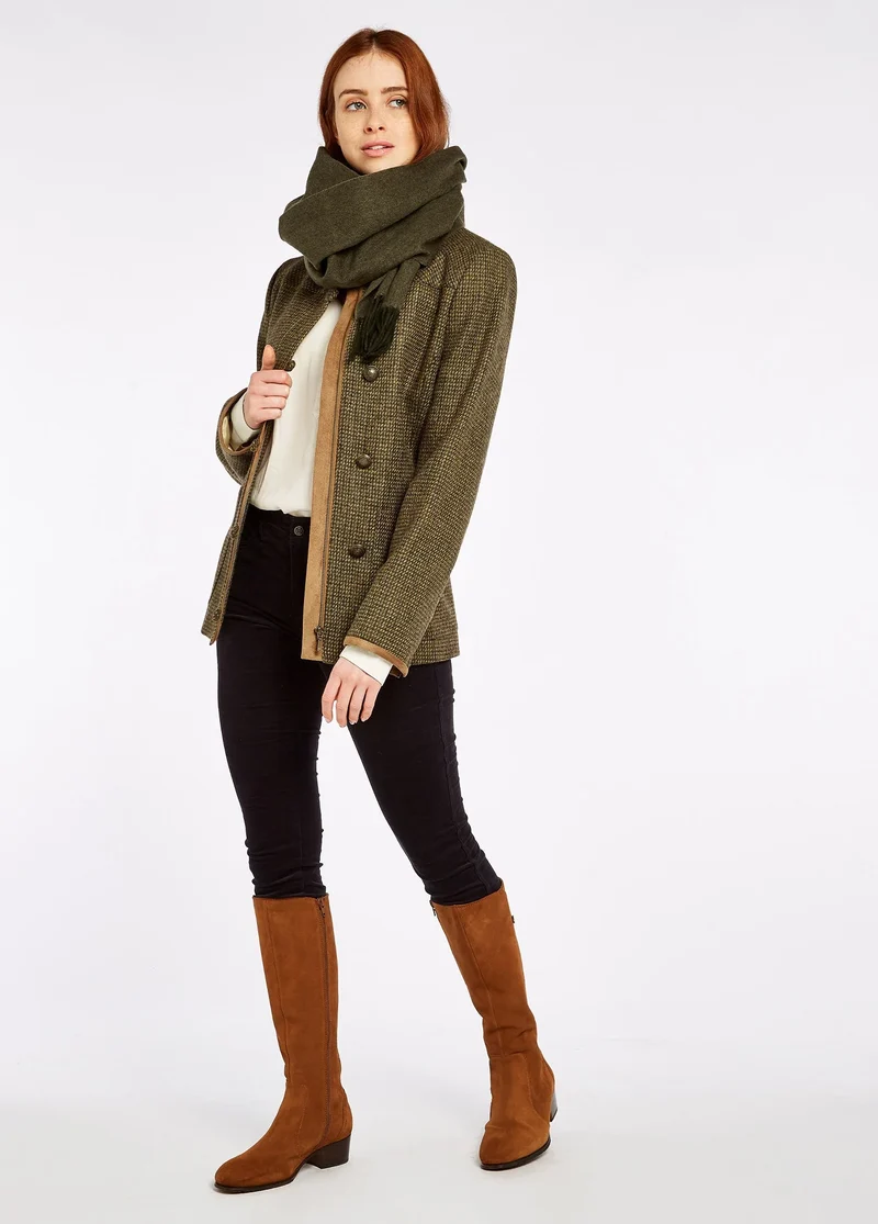 Dubarry Bracken Tweed Jacket, heath
