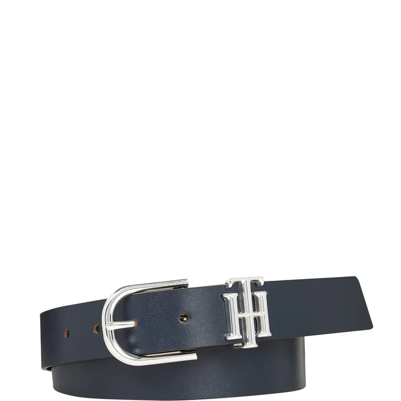 Tommy Hilfiger Lux Blauwe Leren Riem AW0AW12137DW585