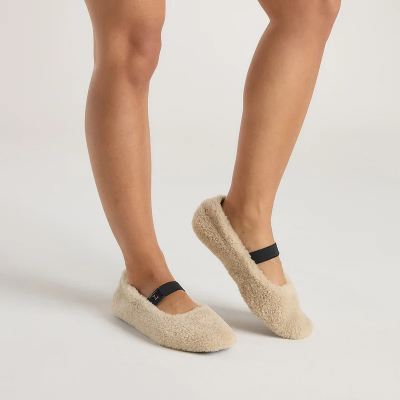 Allegra Ballerina's - Beige