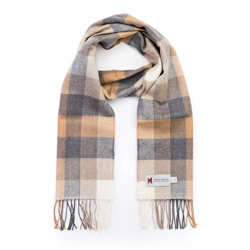 John Hanly 100% Merino Scarf, 804