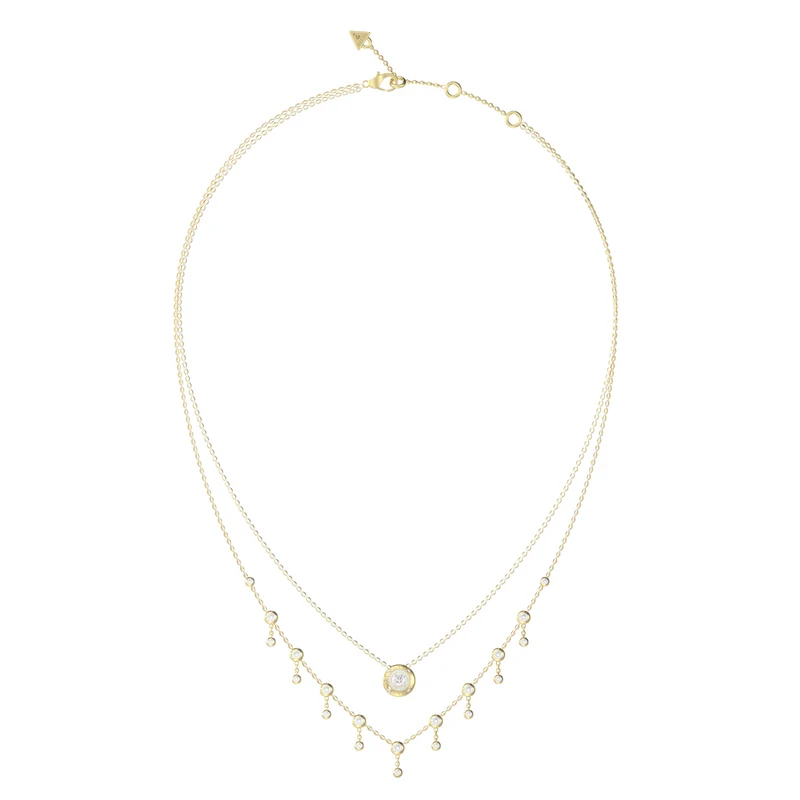 Guess Sparks Gold-coloured Necklace JUBN06273JWYGT-U