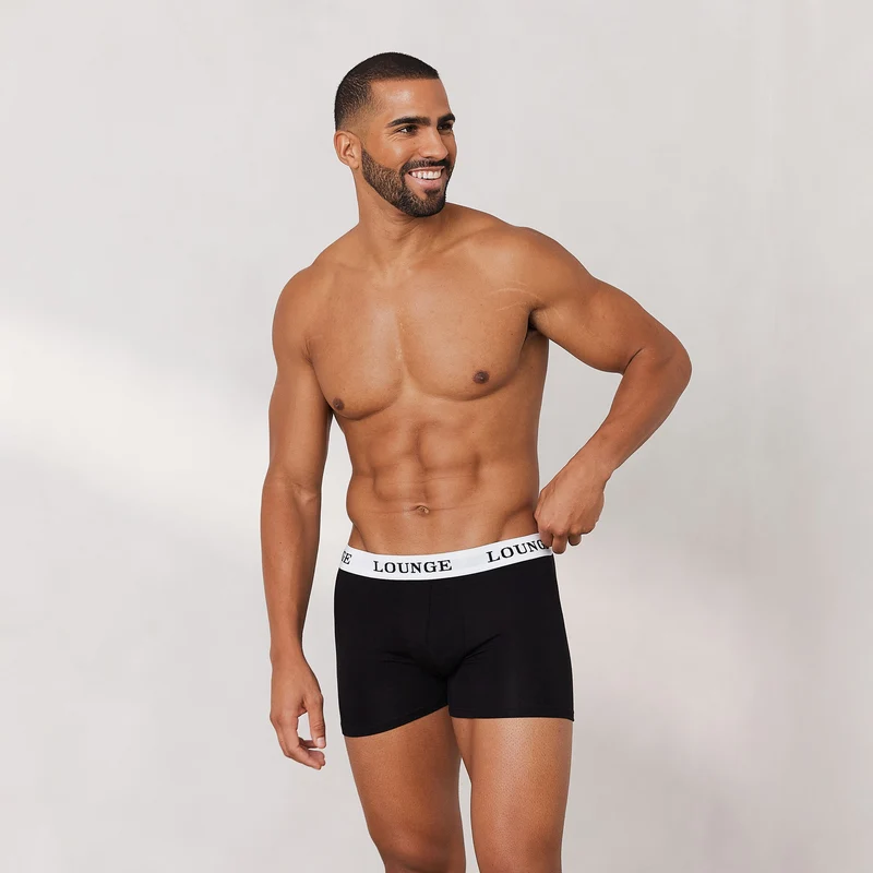 Everyday Herenboxershorts (3-Pack) - Zwart