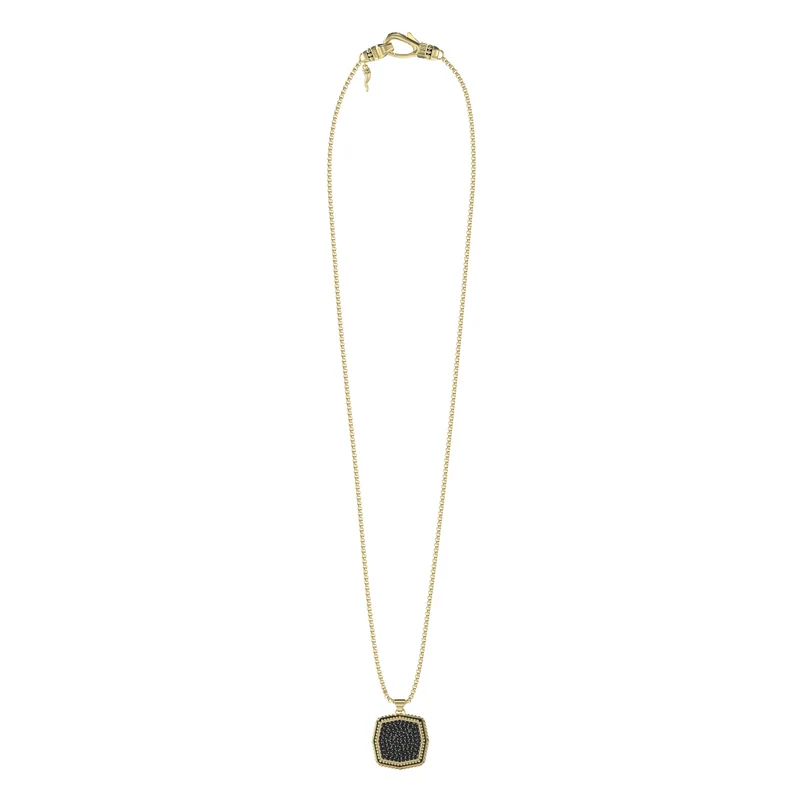 Guess Urban Code Gold-coloured Necklace With Crystal JUMN06013JWYGT-U