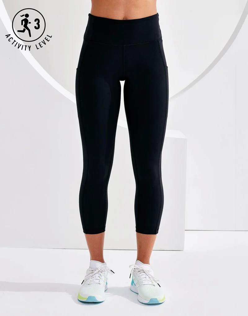 TriDri - Performance Recycled Dames 7/8 Legging - Black