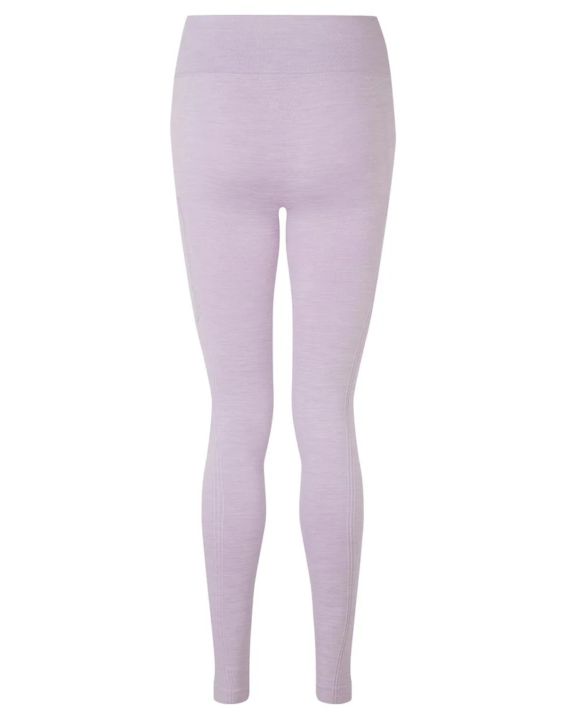 TriDri - Seamless Recycled Dames Flex Legging - Lilac Melange