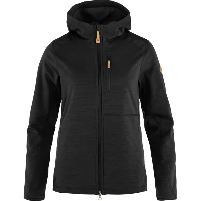 Fjällräven Keb Fleece Hoodie W, black