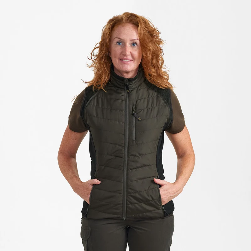 Deerhunter Lady Moor Zip-off Jacket, timber